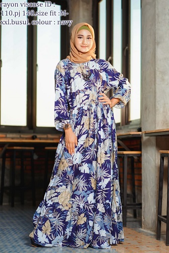 Dress katun rayon