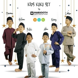 Baju Koko Anak setelan mabsooth