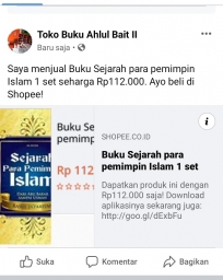 Sejarah para pemimpin Islam dari Abu bakar, Umar, Usman, imam Ali dst, hingga karbala dan runtuhnya 