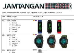 Jam Tangan SKMEI Pria
