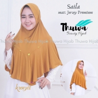 Hijab terbaru - Thuwa Hijab - Saila - Bergo - Jersy syar'i - kerudung - jilbab murah,kerudung murah