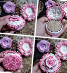 Dompet Turbah Rajut Handmade
