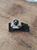 Cincin Ring Perak Mata Pasak Kapal Habib Basirih + Pasak Paku Kuning (DI JUAL CEPAT AJA)