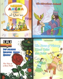 4 buku anak + 7 majalah Irfan = 11 buku