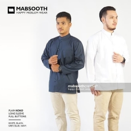 Baju koko mabsooth kancing